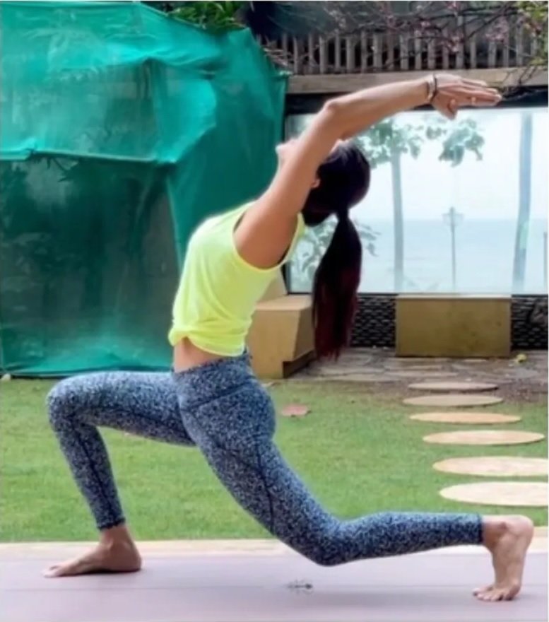 Virabhadrasana Warrior Pose