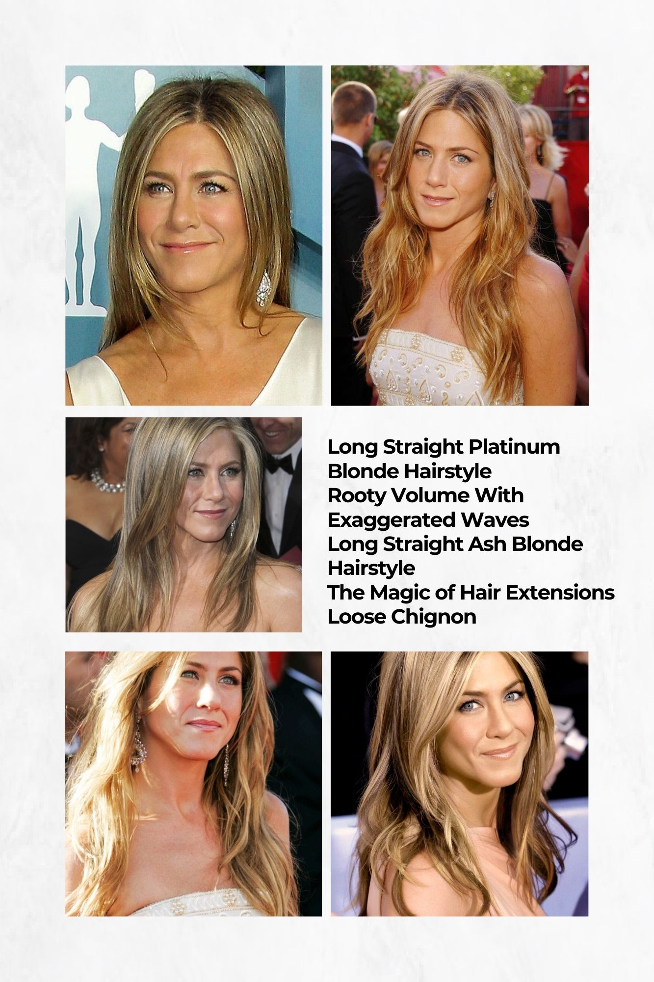 Iconic Hairdos Of Jennifer Aniston