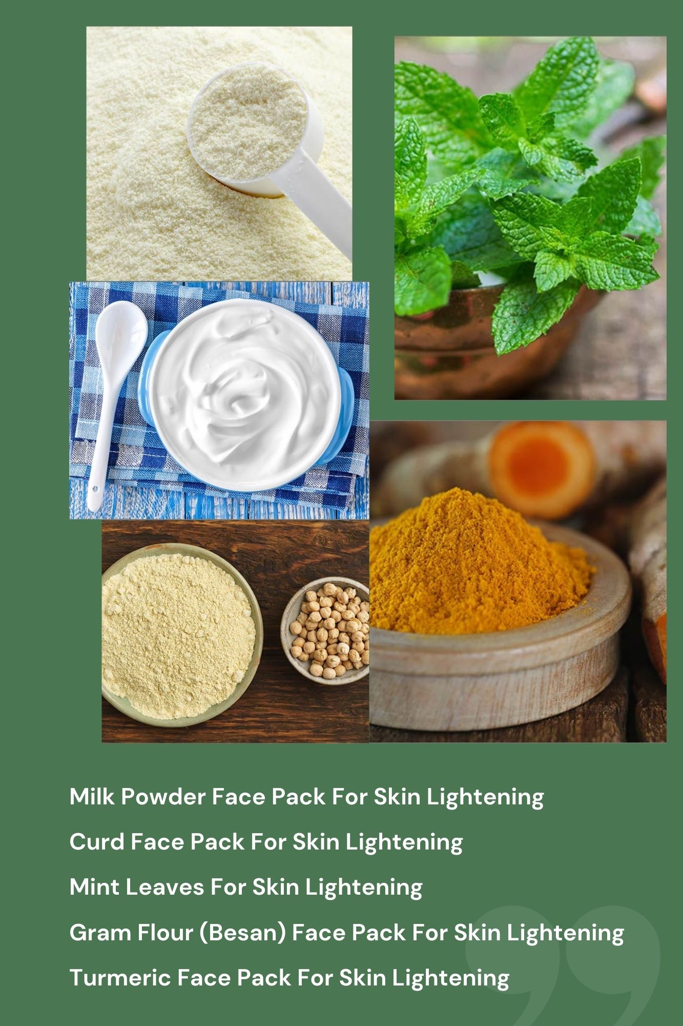 Skin Lightening Face Masks You Can Make At Home