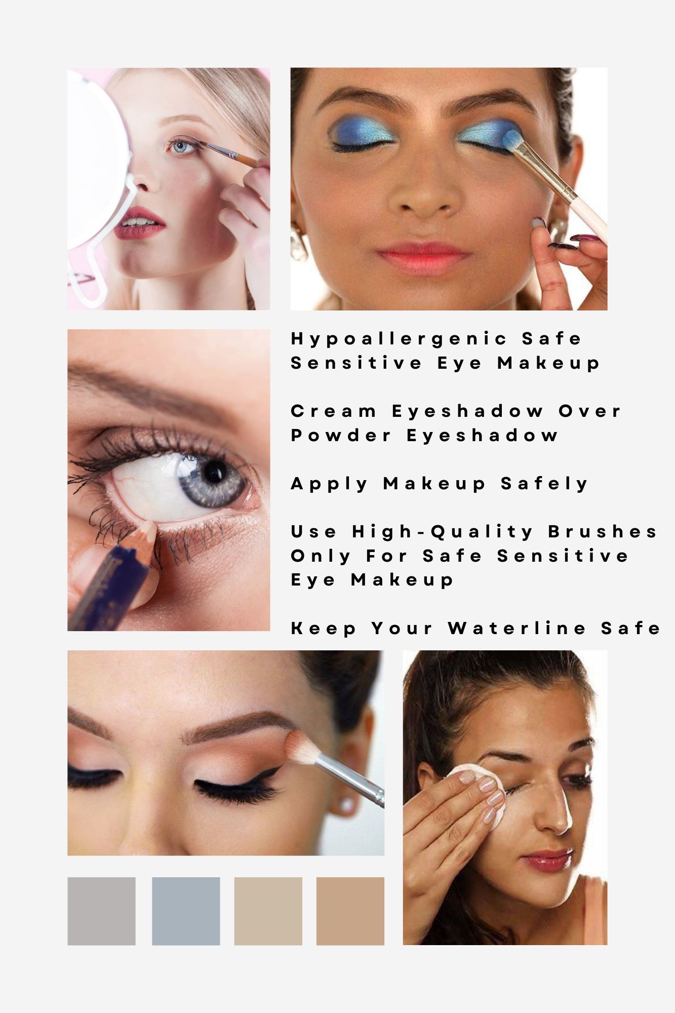 Tips For Safer Sensitive Eye Makeup